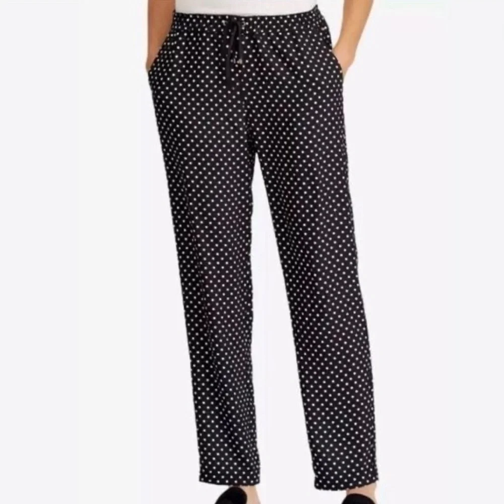 Ralph Lauren Womens Dot Casual Lounge Pants
